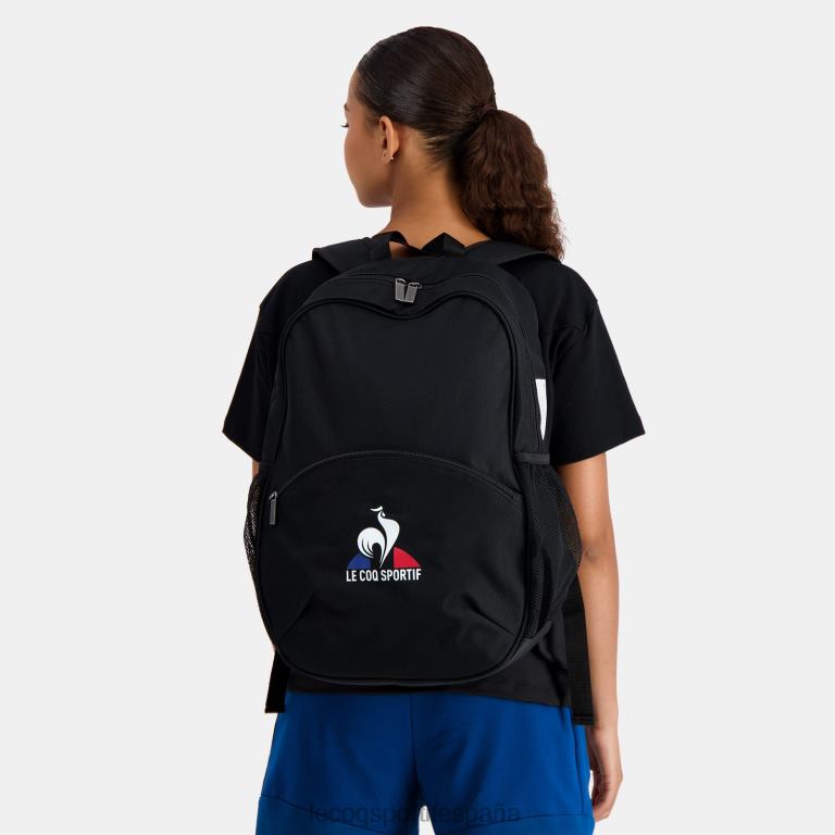Le Coq Sportif mochila negra hombres TD866301 accesorios