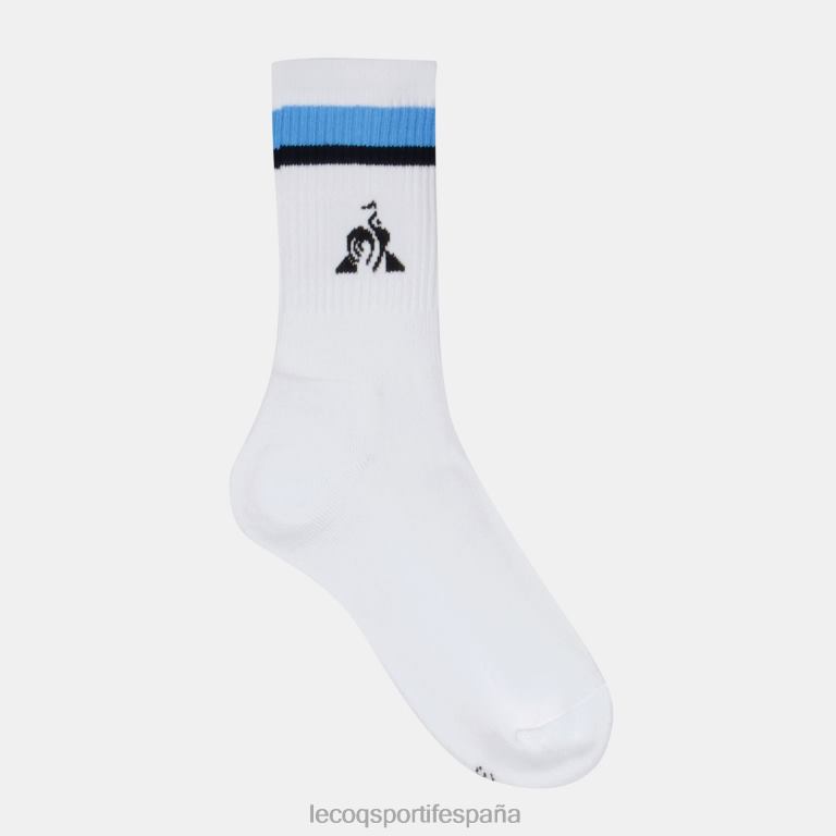 Le Coq Sportif calcetines de futbol blancos hombres TD866288 accesorios