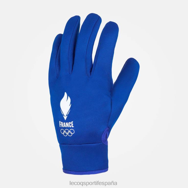 Le Coq Sportif guantes azules hombres TD866711 accesorios