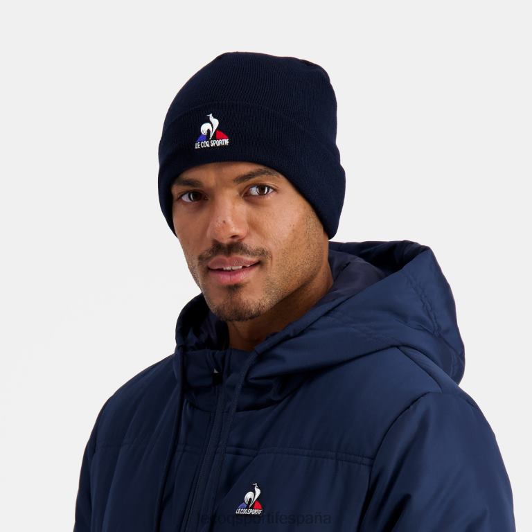 Le Coq Sportif gorro azul hombres TD866306 accesorios