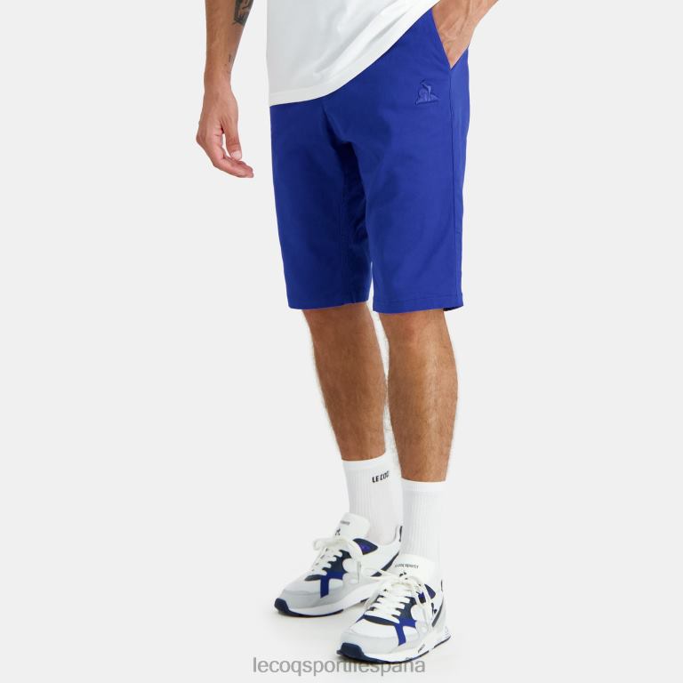 Le Coq Sportif pantalones cortos azul hombres TD866506 ropa