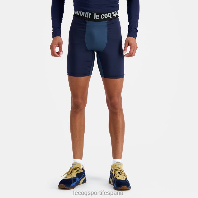 Le Coq Sportif pantalones cortos azul hombres TD866512 ropa