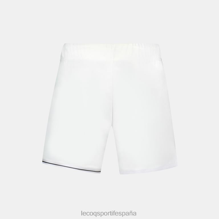 Le Coq Sportif pantalones cortos blancos hombres TD866228 ropa