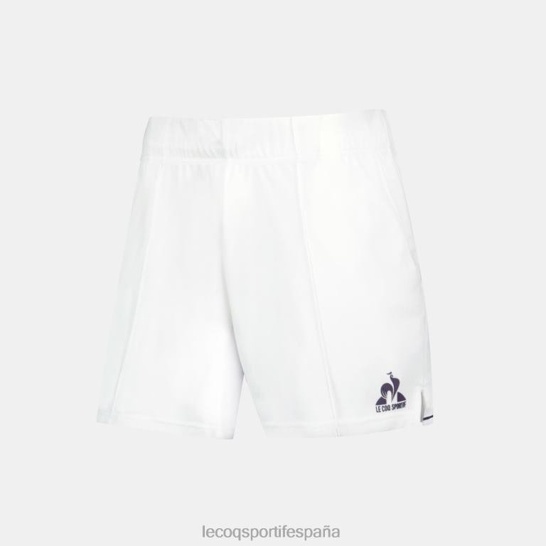 Le Coq Sportif pantalones cortos blancos hombres TD866228 ropa