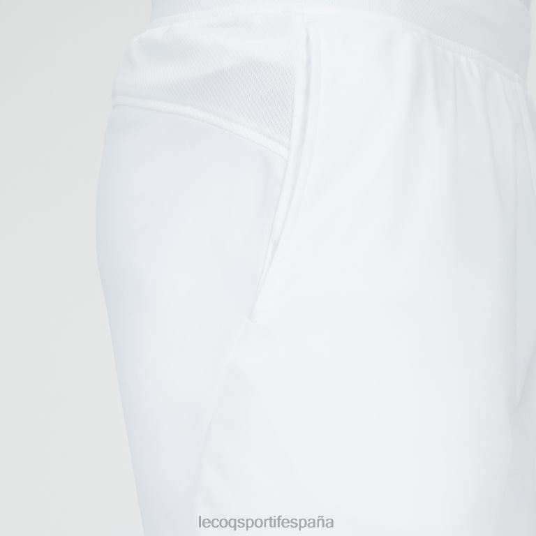 Le Coq Sportif pantalones cortos blancos hombres TD866514 ropa