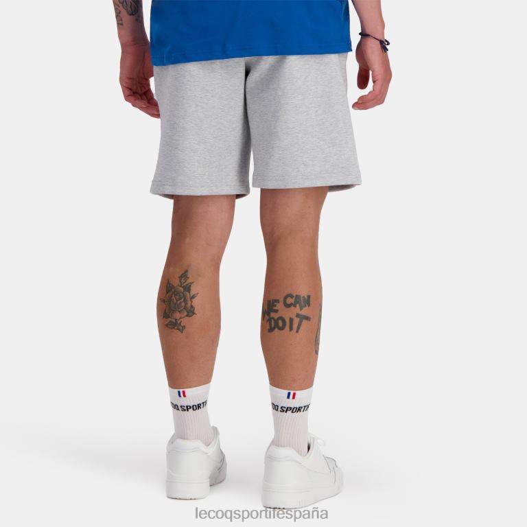 Le Coq Sportif pantalones cortos grises hombres TD866218 ropa