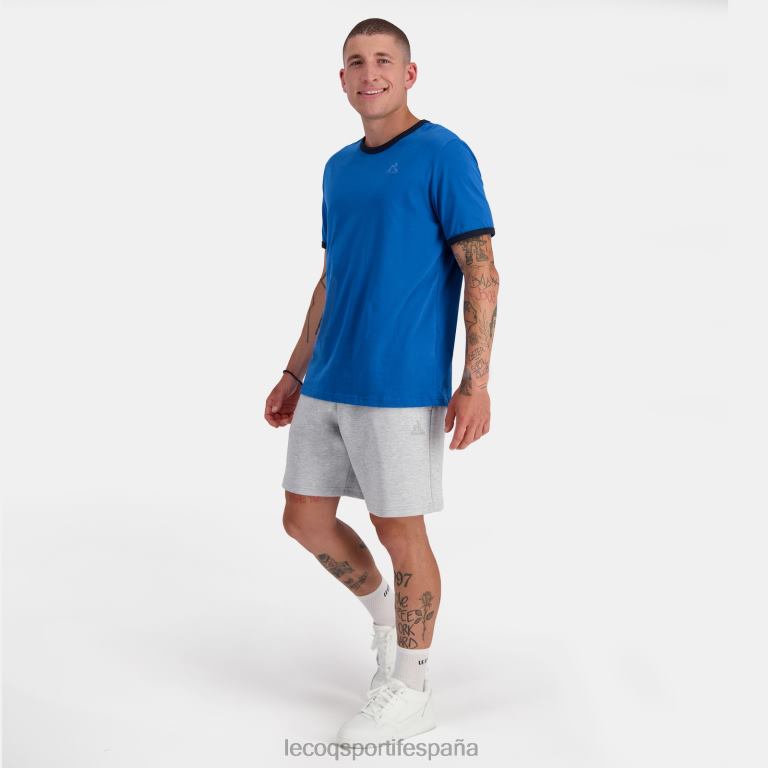 Le Coq Sportif pantalones cortos grises hombres TD866218 ropa