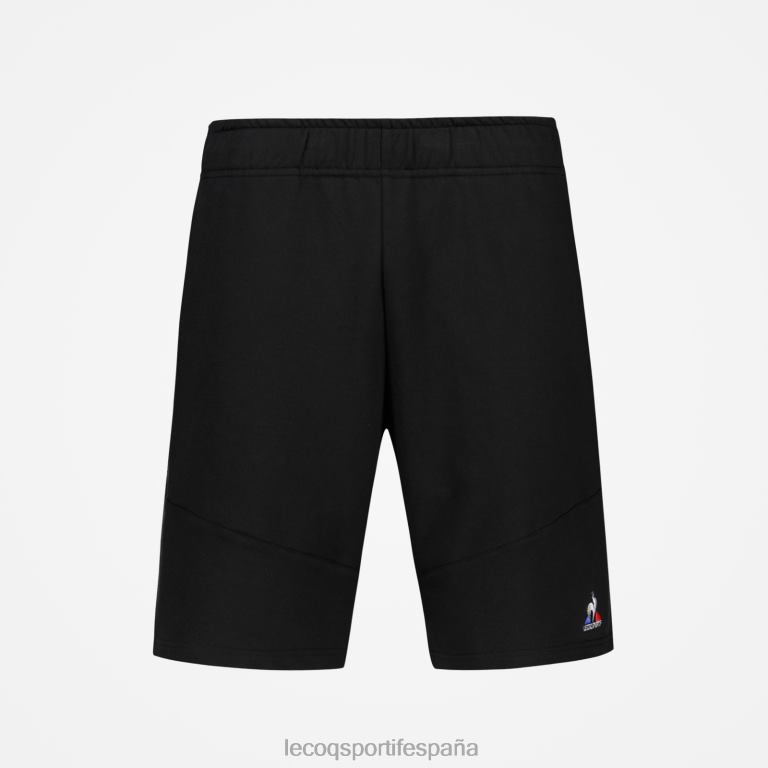 Le Coq Sportif pantalones cortos negros hombres TD866239 ropa