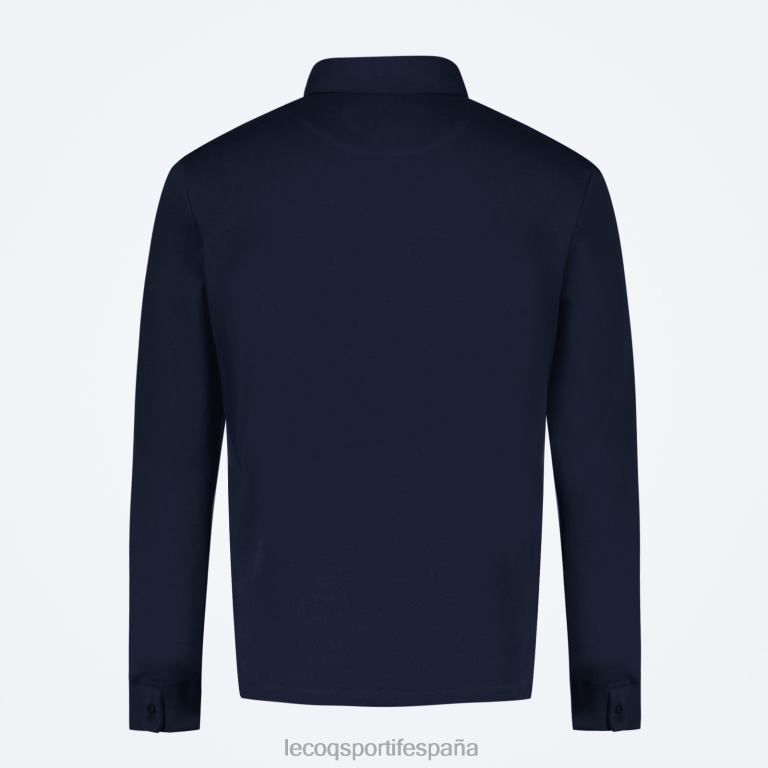 Le Coq Sportif camisa azul hombres TD866460 ropa