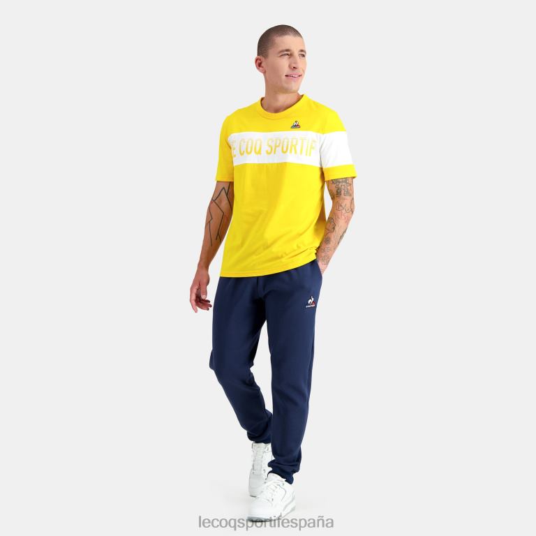 Le Coq Sportif camiseta amarilla hombres TD866449 ropa