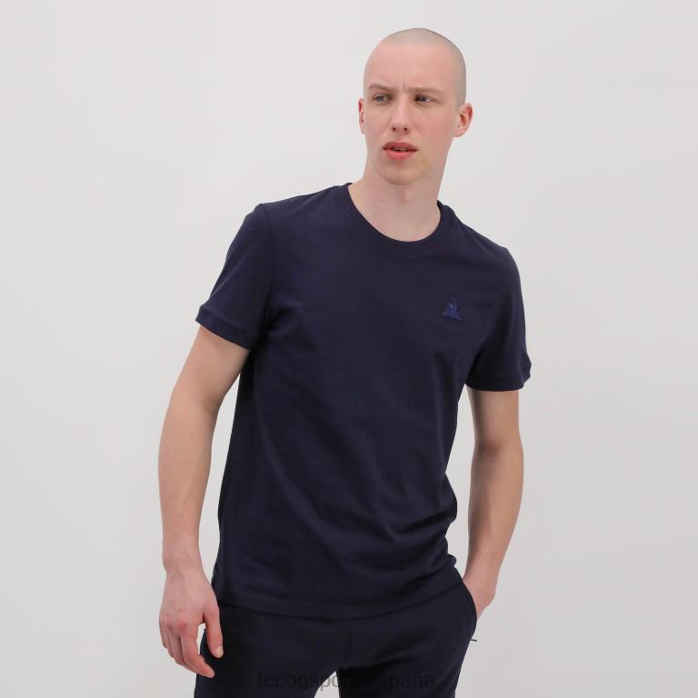 Le Coq Sportif camiseta azul hombres TD866193 ropa
