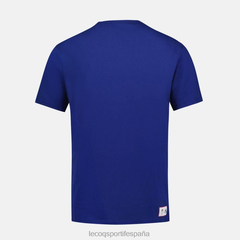 Le Coq Sportif camiseta azul hombres TD866202 ropa