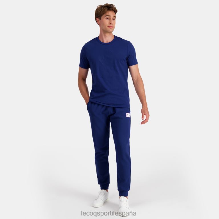 Le Coq Sportif camiseta azul hombres TD866202 ropa