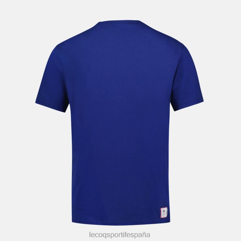 Le Coq Sportif camiseta azul hombres TD866203 ropa