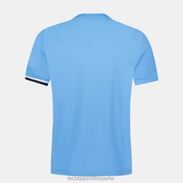 Le Coq Sportif camiseta azul hombres TD866209 ropa