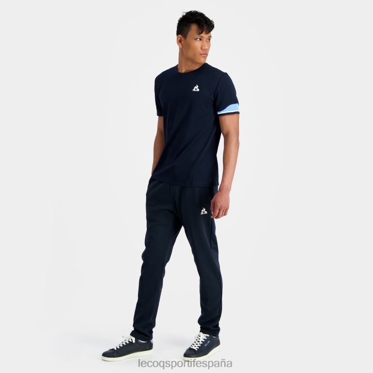Le Coq Sportif camiseta azul hombres TD866210 ropa