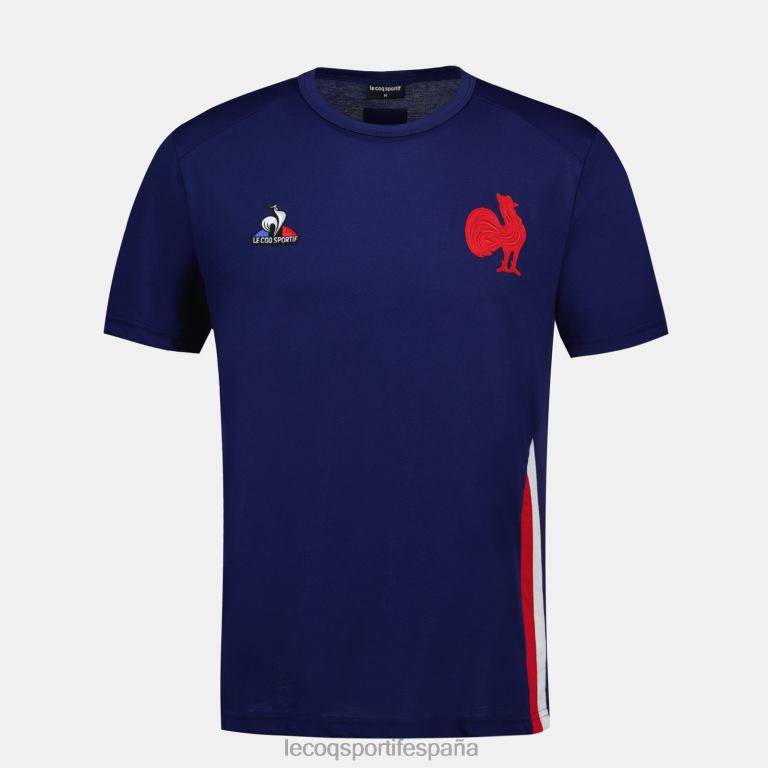 Le Coq Sportif camiseta azul hombres TD866216 ropa