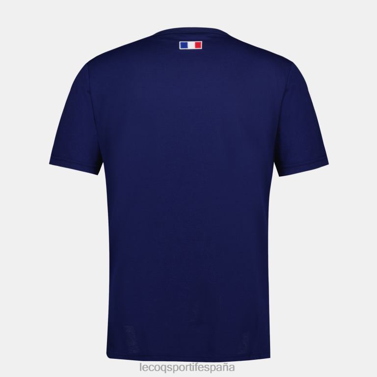 Le Coq Sportif camiseta azul hombres TD866216 ropa