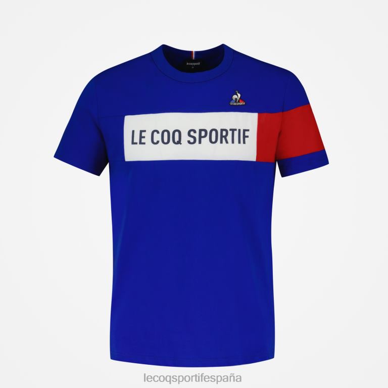 Le Coq Sportif camiseta azul hombres TD866457 ropa