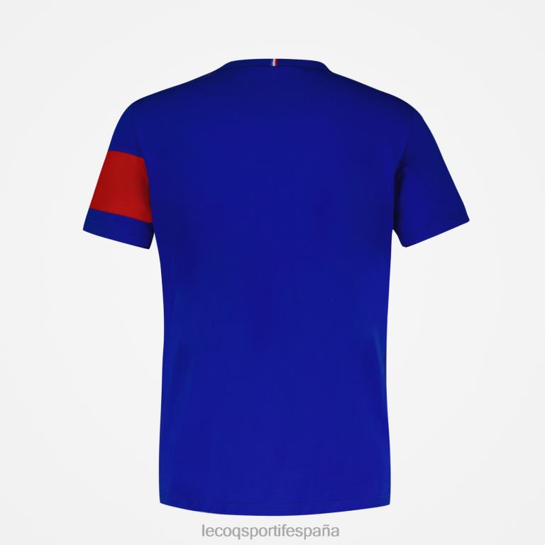 Le Coq Sportif camiseta azul hombres TD866457 ropa