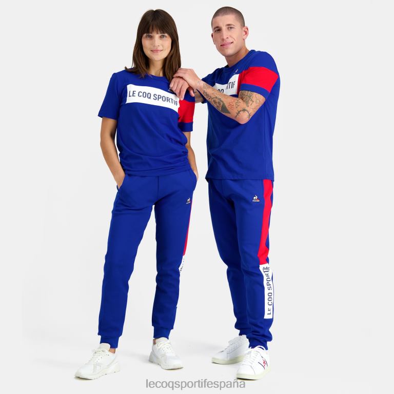 Le Coq Sportif camiseta azul hombres TD866457 ropa