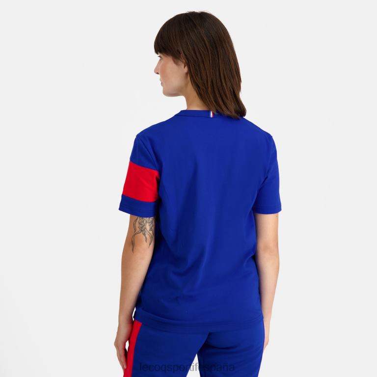 Le Coq Sportif camiseta azul hombres TD866457 ropa