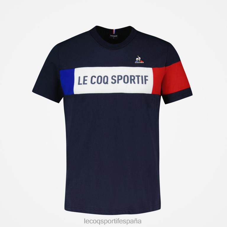 Le Coq Sportif camiseta azul hombres TD866458 ropa