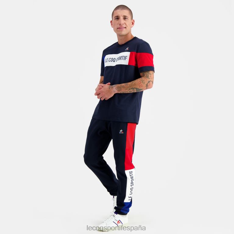 Le Coq Sportif camiseta azul hombres TD866458 ropa