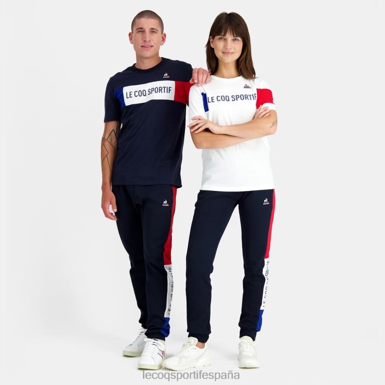 Le Coq Sportif camiseta azul hombres TD866458 ropa