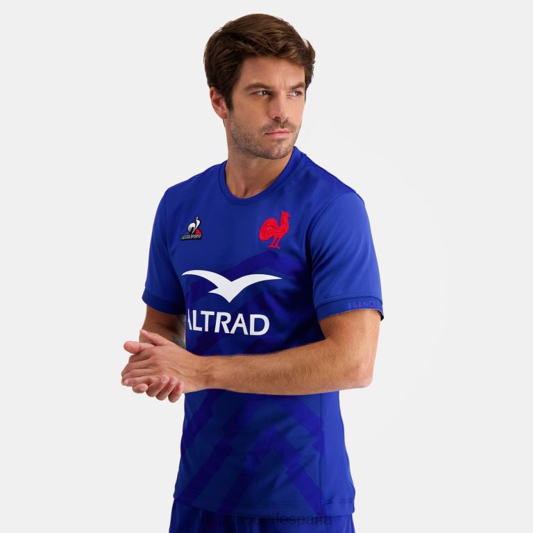 Le Coq Sportif camiseta azul hombres TD866477 ropa