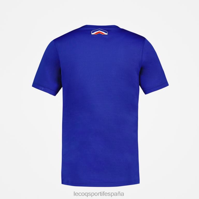 Le Coq Sportif camiseta azul hombres TD866477 ropa