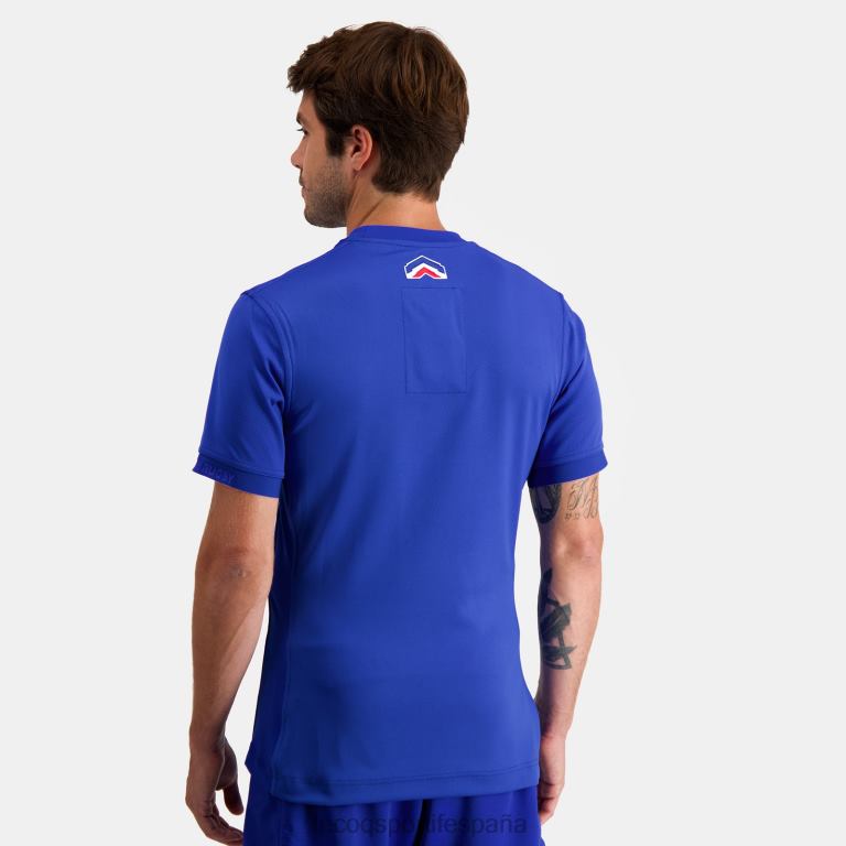 Le Coq Sportif camiseta azul hombres TD866477 ropa