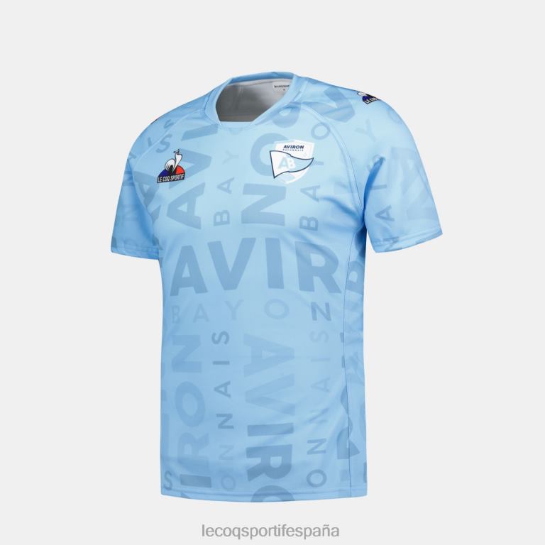 Le Coq Sportif camiseta azul hombres TD866696 ropa