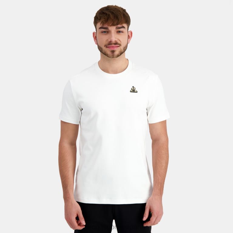Le Coq Sportif camiseta blanca hombres TD866184 ropa