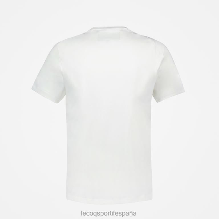 Le Coq Sportif camiseta blanca hombres TD866184 ropa