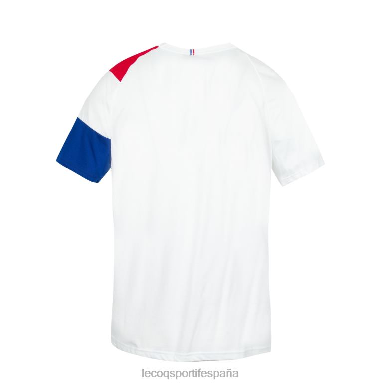 Le Coq Sportif camiseta blanca hombres TD866191 ropa