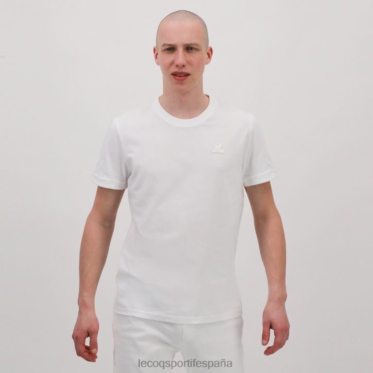 Le Coq Sportif camiseta blanca hombres TD866194 ropa