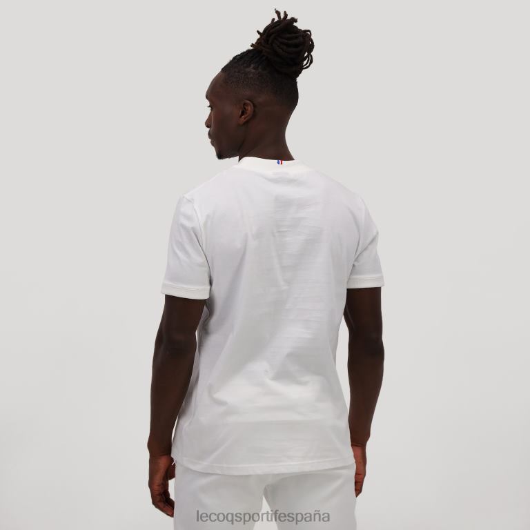 Le Coq Sportif camiseta blanca hombres TD866194 ropa