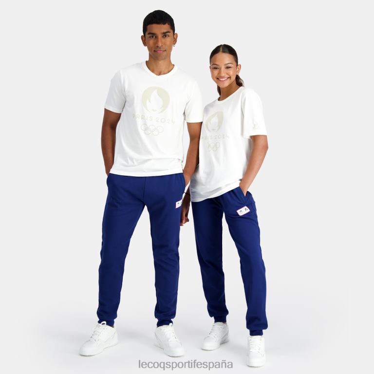 Le Coq Sportif camiseta blanca hombres TD866201 ropa