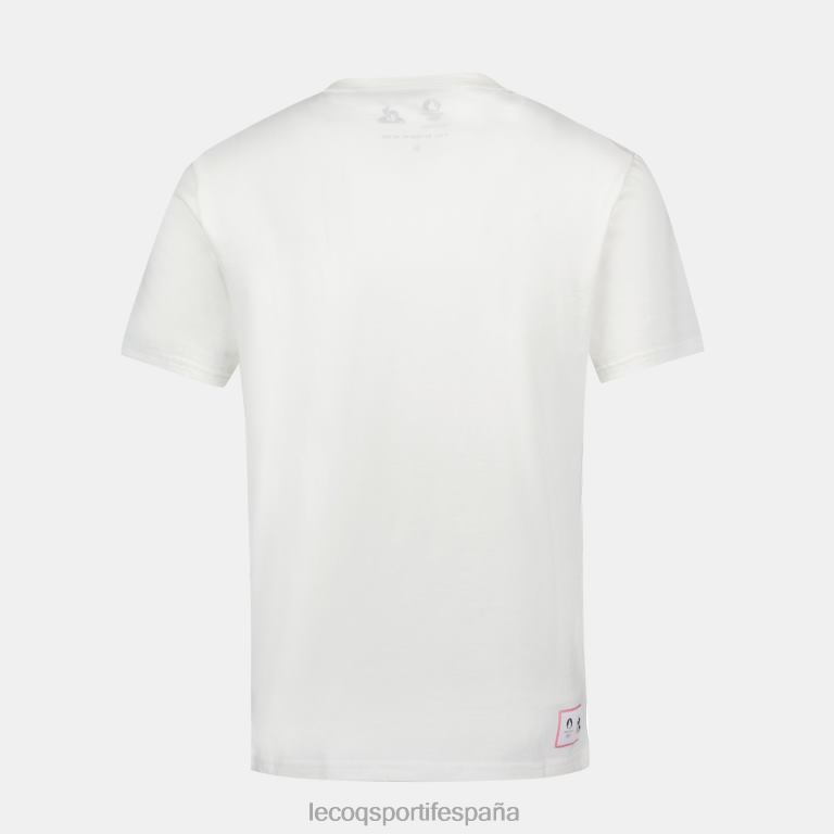 Le Coq Sportif camiseta blanca hombres TD866205 ropa