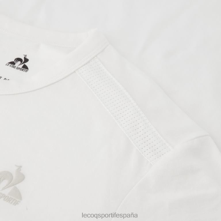 Le Coq Sportif camiseta blanca hombres TD866205 ropa
