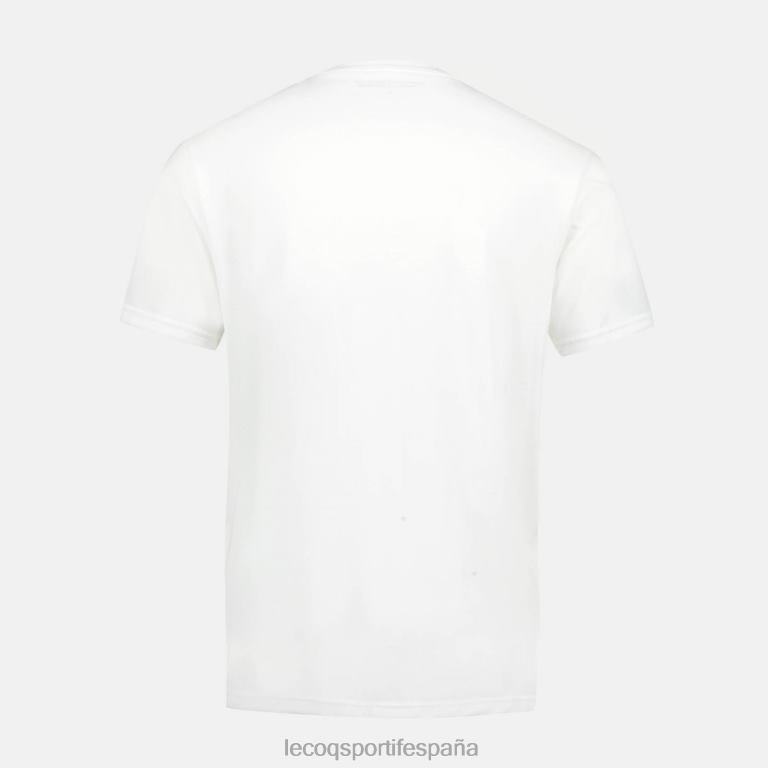 Le Coq Sportif camiseta blanca hombres TD866206 ropa
