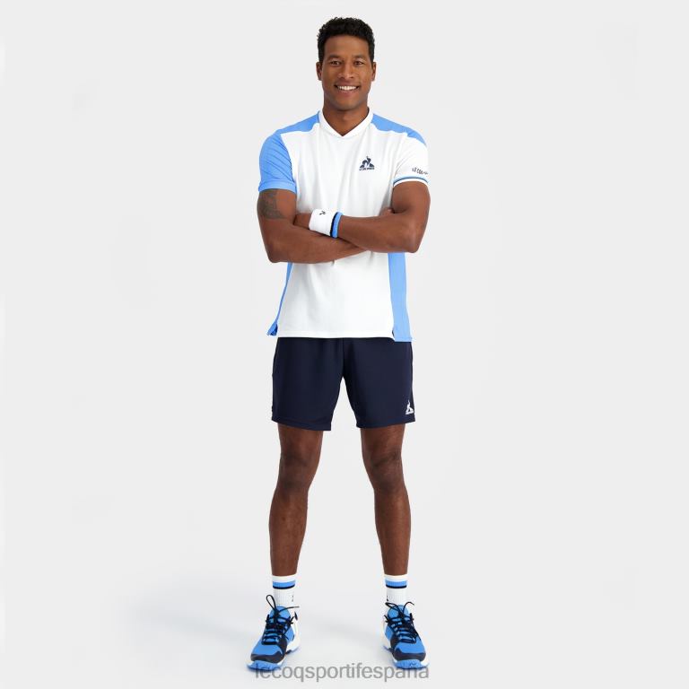 Le Coq Sportif camiseta blanca hombres TD866212 ropa