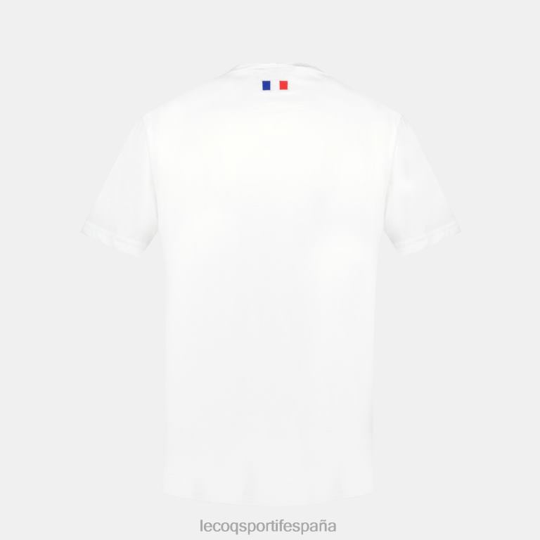 Le Coq Sportif camiseta blanca hombres TD866215 ropa
