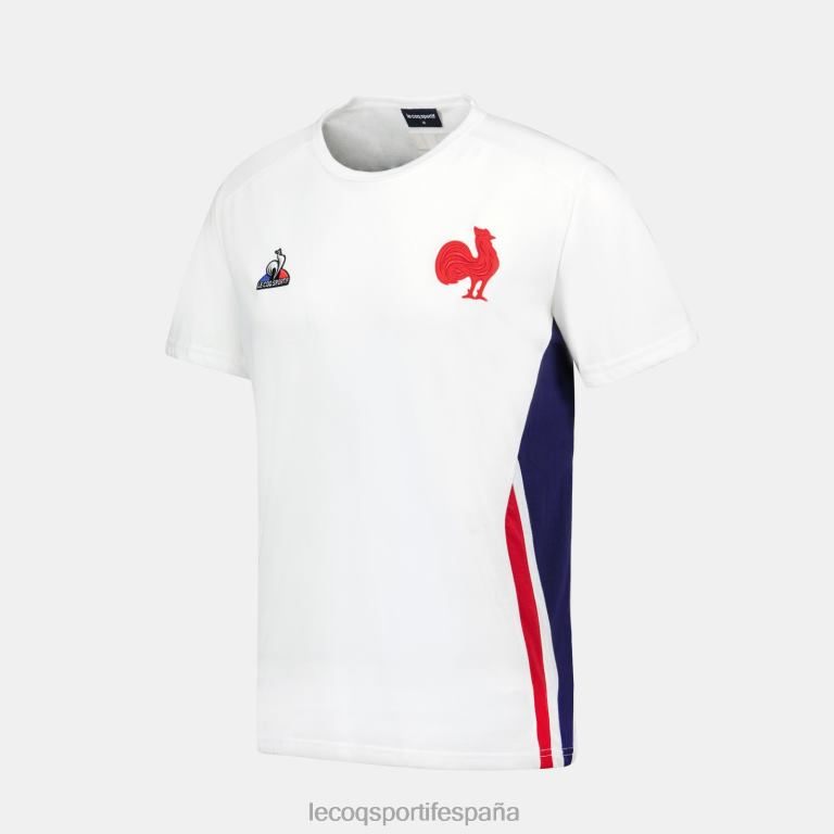 Le Coq Sportif camiseta blanca hombres TD866215 ropa