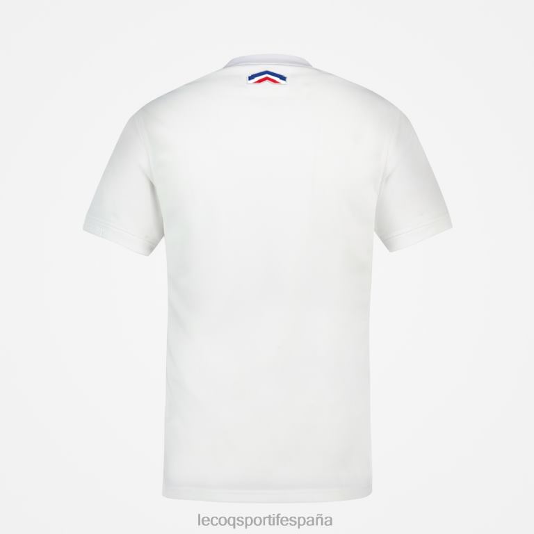 Le Coq Sportif camiseta blanca hombres TD866476 ropa