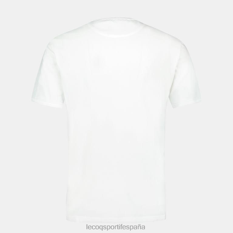 Le Coq Sportif camiseta blanca hombres TD866486 ropa