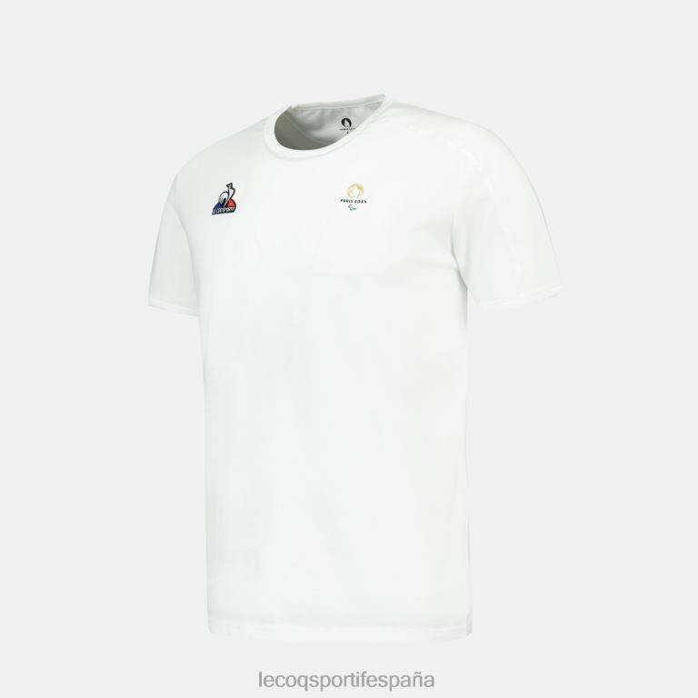 Le Coq Sportif camiseta blanca hombres TD866486 ropa
