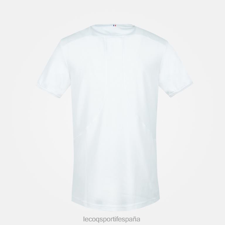 Le Coq Sportif camiseta blanca hombres TD866492 ropa