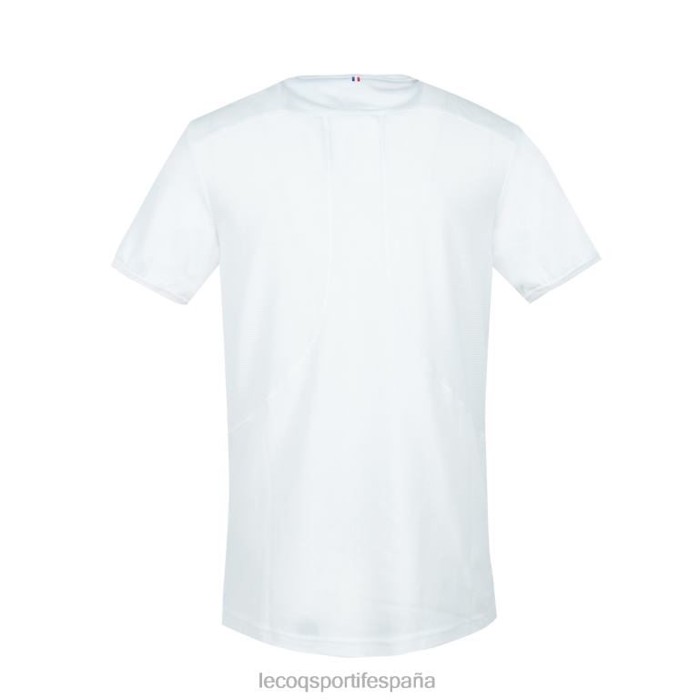 Le Coq Sportif camiseta blanca hombres TD866492 ropa